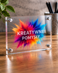 Drukowanie UV na akrylu i tworzywach